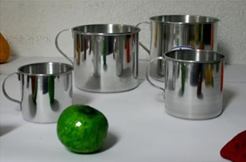 Pocillos de Aluminio